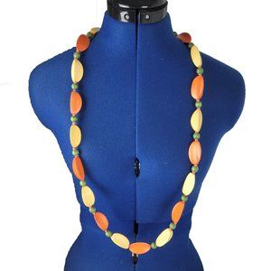 NWT Anna & Ava Long Wood Necklace